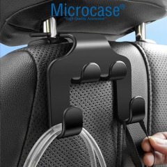 Microcase 4 Askılıklı Oto Koltuk Arkası Yük Eşya Poşet Taşıyıcı Aparat - AL5140 2 ADET
