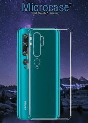 Microcase Xiaomi Mi Note 10 - Mi Note 10 Pro İnce 0.2 mm Soft Silikon Kılıf - Şeffaf