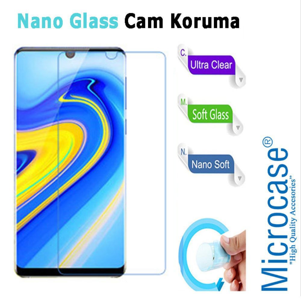 Microcase ZTE Nubia Z18 Nano Glass Cam Ekran Koruma Filmi