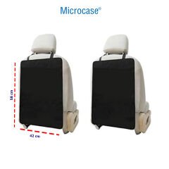 Microcase Oto Koltuk Arkası Koruyucu Kılıf 2li Yıkanabilir Siyah -AL4110