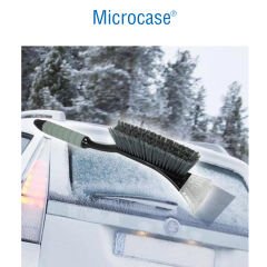 Microcase Oto Araç Camı Buz Kazıyıcı Başlı Kar Temizleme Fırçası - AL4109