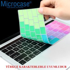 Microcase Macbook Pro 13.3 TouchBar A1706-08 için EUKlavye Koru-G