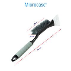 Microcase Oto Araç Camı Buz Kazıyıcı Başlı Kar Temizleme Fırçası - AL4109