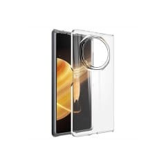 Microcase Honor Magic V3 ile Uyumlu  Sert Kristal Kapaklı Kılıf Şeffaf- AL3157