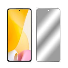 Microcase Xiaomi Redmi 12 Lite  Tam Kaplayan Çerçeveli Tempered Ekran Koruyucu -AL3276