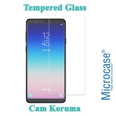 Microcase Samsung Galaxy A9 Star Tempered Glass Cam Ekran Koruyuc