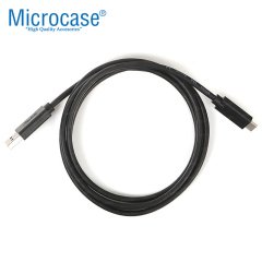 Microcase Type-C USB Data Şarj Kablosu 100cm SİYAH
