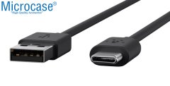 Microcase Type-C USB Data Şarj Kablosu 100cm SİYAH
