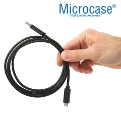 Microcase Type-C USB Data Şarj Kablosu 100cm SİYAH