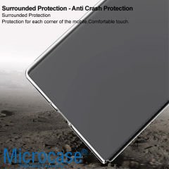 Microcase Huawei Mate XT Ultimate ile Uyumlu  Sert Kristal Kapaklı Kılıf Şeffaf- AL3157