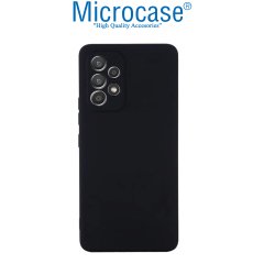 Microcase Samsung Galaxy A23 Matte Serisi Kamera Korumalı Silikon TPU Kılıf - Siyah