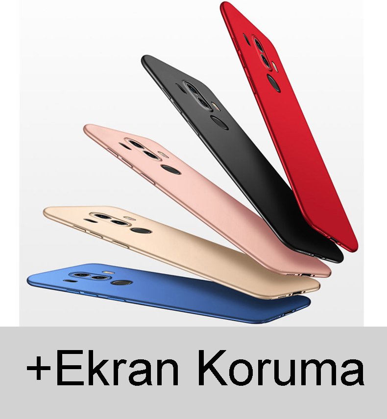 Huawei Mate 10 Pro Premium Silikon Kılıf + Nano Glass