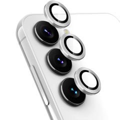 Microcase Samsung Galaxy S24 Uyumlu Kamera Camı Lens Koruyucu Halka Set -AL4239
