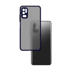 Microcase Xiaomi Redmi Note 11 SE London Serisi Darbeye Dayanıklı Kılıf - Buzlu Mavi