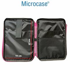 Microcase ipad pro 11 Uyumlu Tablet Çanta+Türkçe Bluetooth Klavye +Mouse+Tablet Standı - Pembe AL8127