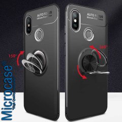 Xiaomi Mi 8 SE Focus Yüzük Standlı Kılıf + CAM (SEÇİN)