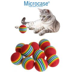 Microcase Kedi Köpek Çiğneme Isırma ve Oyun Topu 4'lü AL3976