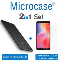 Microcase Xiaomi Redmi 6 Elektrocase Serisi Silikon Kılıf + CAM