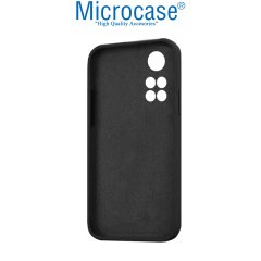 Microcase Xiaomi Redmi Note 11 Pro 4G Matte Serisi Kamera Korumalı Silikon TPU Kılıf - Siyah