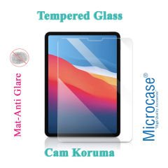 Microcase iPad Pro 11 2021 Tempered Glass Cam Koruma - MAT