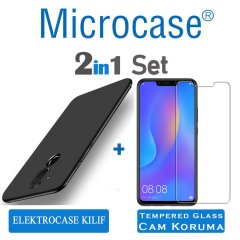 Microcase Huawei Mate 20 Lite Elektrocase Silikon Kılıf + CAM