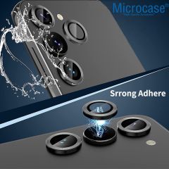 Microcase Samsung Galaxy S24 Plus  Uyumlu Kamera Camı Lens Koruyucu Halka Set -AL4239