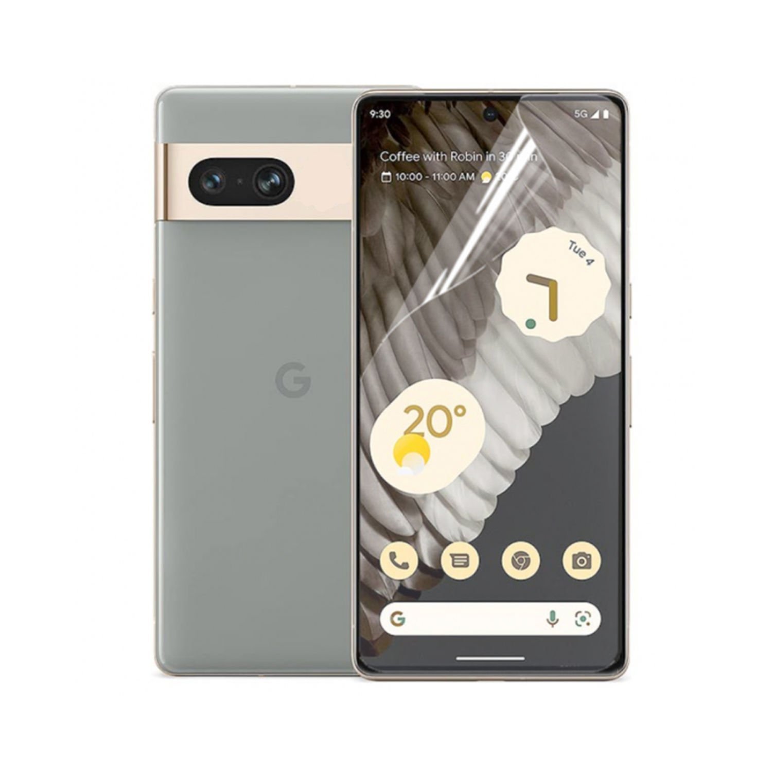 Microcase Google Pixel 7 Hydrogel Esnek Ön Koruma Filmi - AL3426