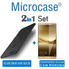 Microcase Huawei Honor 7C Elektrocase Serisi Silikon Kılıf + CAM