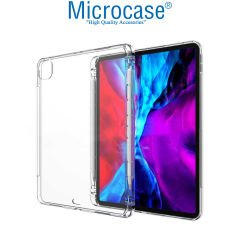 Microcase iPad Pro 11 2021 Soft TPU Kalem Koymalı Silikon Kılıf - ŞEFFAF