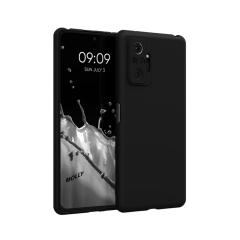 Microcase Xiaomi Redmi Note 10 Pro Premium Matte Silikon Kılıf - Siyah