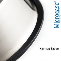Microcase 2 Adet 17 cm 250 ml Kedi Köpek Metal Mama ve Su Kabı - AL3118