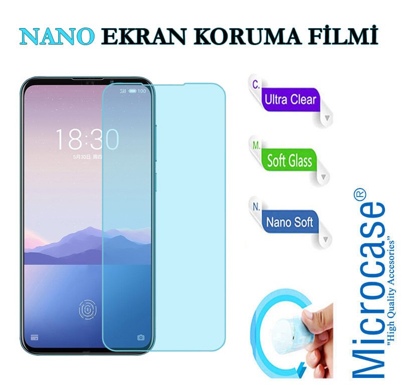 Microcase Meizu 16Xs Nano Esnek Ekran Koruma Filmi