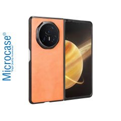 Microcase Huawei Mate XT Ultimate için Deri Desenli Plastik Koruma Kılıf - AL3156
