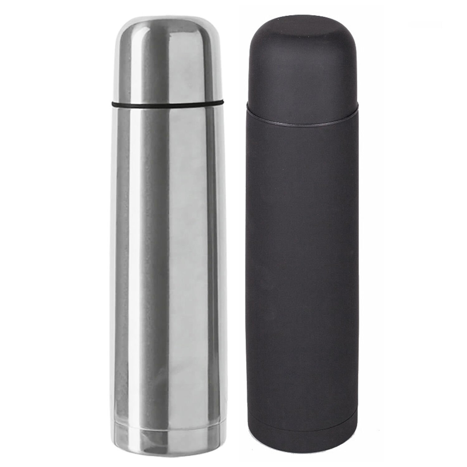 Microcase Deri Kılıflı Paslanmaz Çelik 750 ml 12 Saat Sıcak Soğuk Tutan Çay Kahve Su Termosu - AL3676