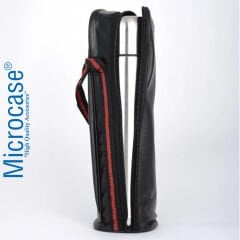 Microcase Deri Kılıflı Paslanmaz Çelik 750 ml 12 Saat Sıcak Soğuk Tutan Çay Kahve Su Termosu - AL3676