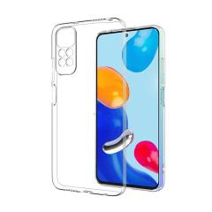 Microcase Xiaomi Redmi Note 11S Global 2022 0.2 mm Silikon Kılıf - Şeffaf