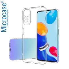Microcase Xiaomi Redmi Note 11S Global 2022 0.2 mm Silikon Kılıf - Şeffaf