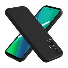 Microcase Xiaomi Redmi K50 Gaming Matte Serisi Kamera Korumalı Silikon TPU Kılıf - Siyah