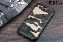Microcase Huawei P10 Plus Kamuflaj Serisi Armor Koruma Kılıf +CAM