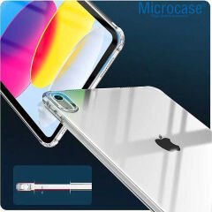 Microcase iPad 10.Nesil 10.9 inch 2022 Anti Shock Silikon Kılıf -Şeffaf AL3308