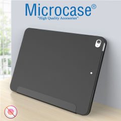 Microcase iPad Mini 4 - iPad Mini 5 - iPad Mini 2019 ANGLE Serisi Standlı Deri Kılıf - Siyah