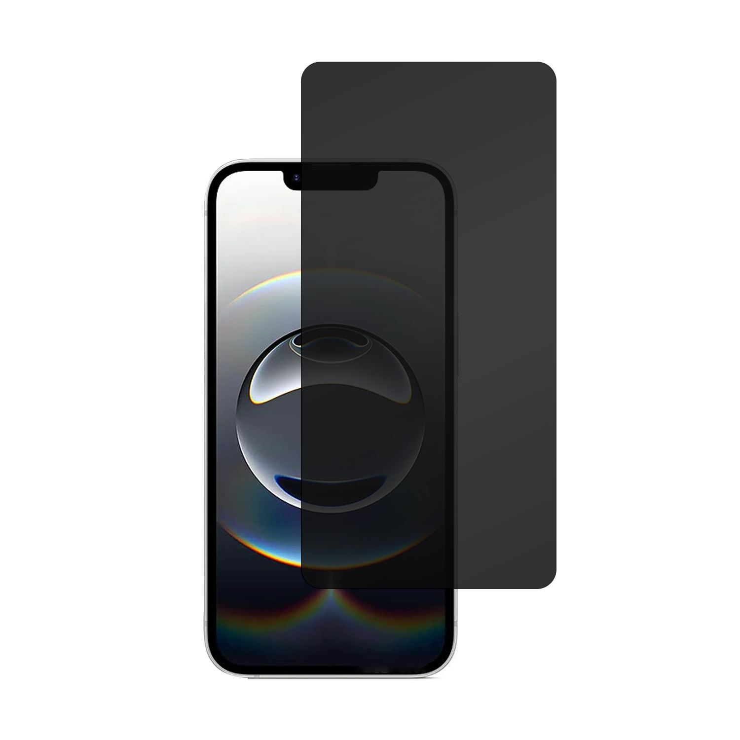 Microcase ıPhone 16e Privacy Gizlilik Filtreli Tam Kaplayan Tempered Cam-AL3125