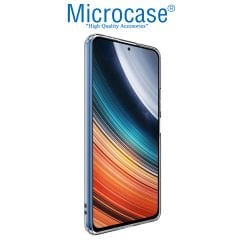 Microcase Xiaomi Poco F4 Slim Serisi Soft TPU Silikon Kılıf - Şeffaf