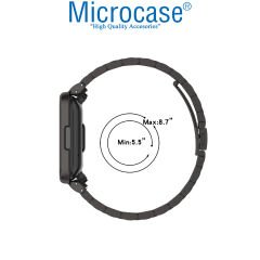 Microcase Xiaomi Redmi Watch 3 Active için Metal Kordon Kayış - KY93