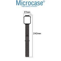 Microcase Xiaomi Redmi Watch 3 Active için Metal Kordon Kayış - KY93
