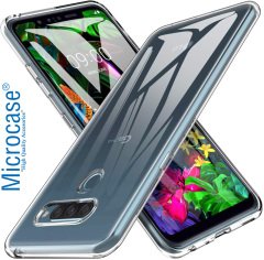 Microcase LG G8S ThinQ İnce 0.2 mm Soft Silikon Kılıf - Şeffaf