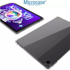 Microcase Lenovo Tab M10 Plus TB125FU 10.61 inch 3. Nesil Anti Shock Silikon Kılıf -Şeffaf AL3308