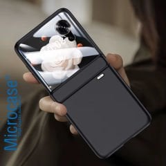 Microcas Honor Magic V Flip ile Uyumlu  Mat Yüzey Sert Plastik Kılıf - AL8848