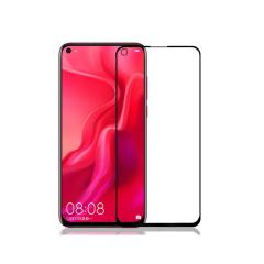 Microcase Huawei Nova 4 Tam Kaplayan Çerçeveli Cam - Siyah