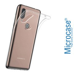 Microcase Motorola Moto On Vision 0.2 mm İnce Silikon Kılıf